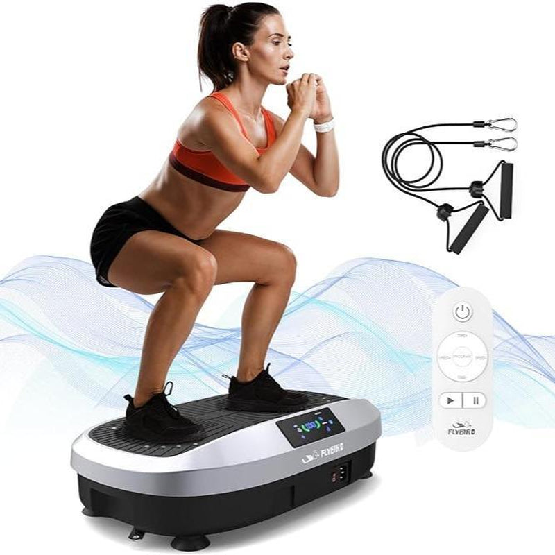 【FLYBIRD & Feierdun】Vibration Plate Machines – Multiple Styles & Colors, Strong Load Capacity, Lymphatic Drainage Machines, Whole Body Workout with 2 Resistance Bands【Dealsforyoudays】